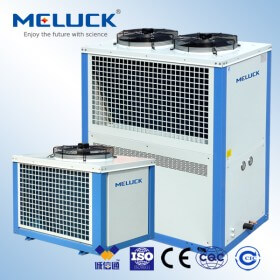 Cụm máy nén Meluck giải nhiệt gió Thổi lên trời