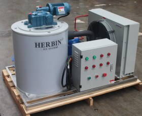 BỘ MÁY CỐI ĐÁ VẢY HIỆU HERBIN HBF-1T-A4  Công suất 1 tấn/ngày